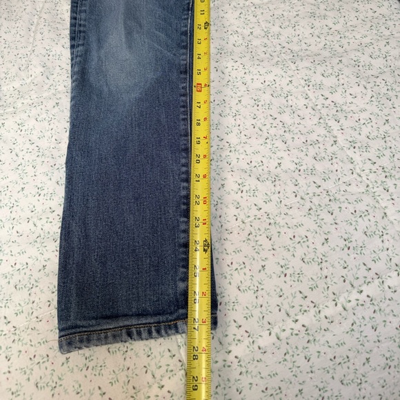 Men’s Buck Mason Maverick Slim Classic Blue Denim Jeans - Picture 7 of 9